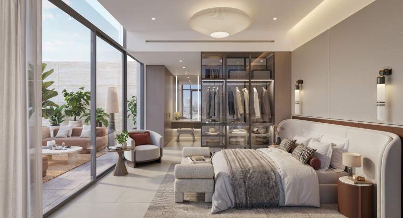 Eltiera Views bedroom with lake views