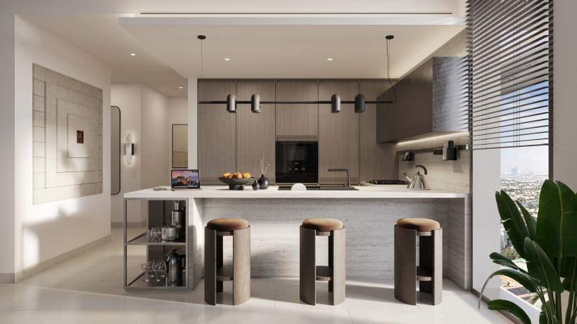 Eltiera Views kitchen