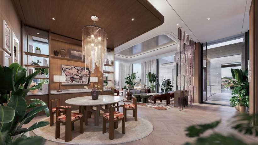 Clubhouse lounge at Eltiera Views
